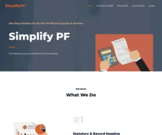Simplifypf.com(Simplifypf) Screenshot