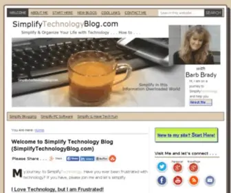 Simplifytechnologyblog.com(SimplifyTechnologyBlog) Screenshot