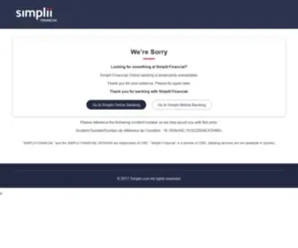 Simplii.com(Simplii Financial) Screenshot