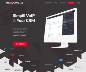 Simplii.net(Hosted VoIP Service Provider) Screenshot