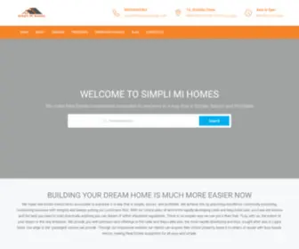 Simplimihomes.com(We are Simpli Mi Homes) Screenshot