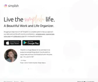 Simplish.co(The All) Screenshot