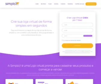 Simplo7.com.br(Simplo7) Screenshot