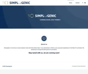 Simplogenic.com(Simplogenic) Screenshot