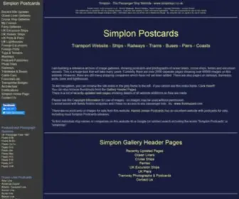 Simplonpc.co.uk(Simplon Postcards) Screenshot