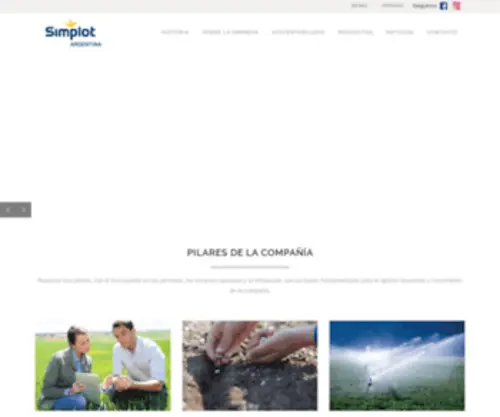 Simplot.com.ar(Simplot argentina) Screenshot