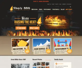 Simply-BBQ.com(BBQ Catering) Screenshot