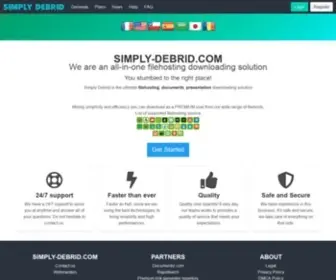 Simply-Debrid.com(Simply) Screenshot