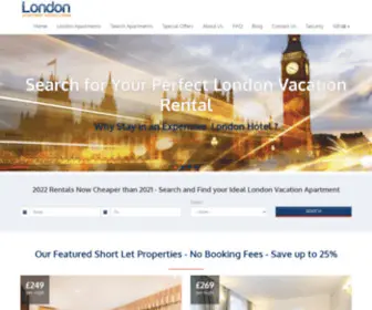 Simply-London.com(Short Term Apartment for Vacation) Screenshot