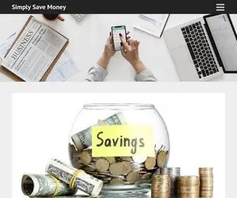 Simply-Save-Money.com(Simply Save Money) Screenshot