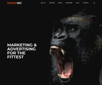 Simply180.com(Full Service Marketing & Advertising Agency For Aspiring Brands Full Service Marketing & Advertising Agency For Aspiring Brands) Screenshot
