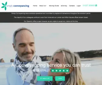 Simplyconveyancing.co.uk(Simply Conveyancing) Screenshot