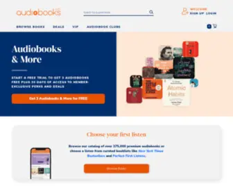 Simplyaudiobooks.com(Rent Audio Books on CD) Screenshot