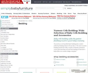 Simplybabybedding.com(南通粤卮集团有限责任公司) Screenshot