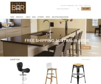 Simplybarstools.com.au(Simply Bar Stools) Screenshot