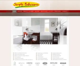 Simplybathrooms.co.nz(Christchurch Bathrooms) Screenshot