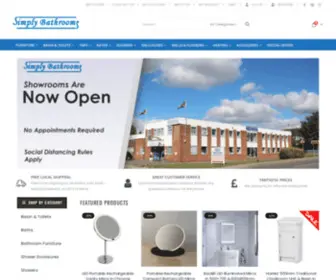 Simplybathrooms.co.uk(Simply Bathrooms) Screenshot