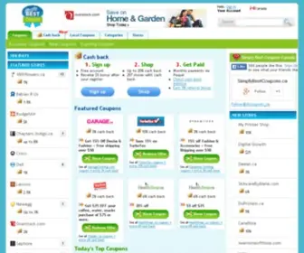 Simplybestcoupons.ca(Canada cashback) Screenshot