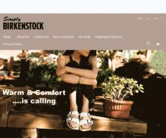 Simplybirkenstock.com Screenshot