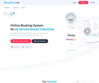 Simplybookme.com(Free Appointment Scheduling Software) Screenshot