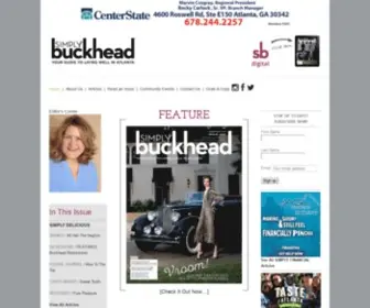 Simplybuckhead.com(Simply Buckhead) Screenshot