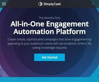 Simplycast.com(All-in-one marketing automation software) Screenshot