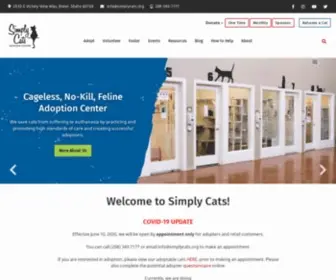 Simplycats.org(Simply Cats) Screenshot