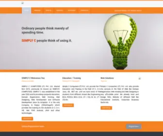 Simplyccomputers.com(SIMPLY C COMPUTERS (IT) Pvt) Screenshot