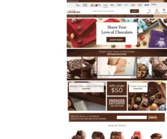 Simplychocolate.com(Send Chocolate Gifts) Screenshot