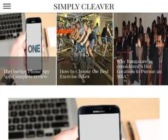Simplycleaver.com(Simply Cleaver) Screenshot