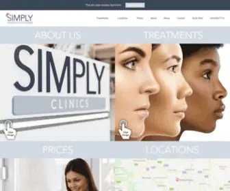 Simplyclinics.co.uk(Aesthetics) Screenshot