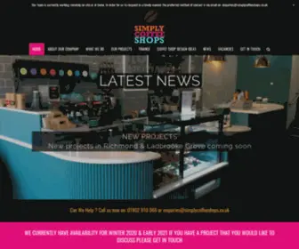 Simplycoffeeshops.co.uk(Simply Coffee Shops) Screenshot