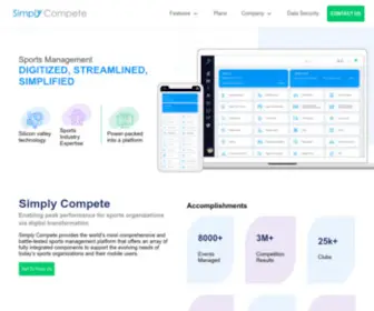 Simplycompete.com(Simply Compete Inc) Screenshot