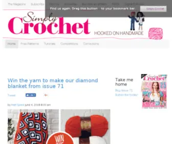 Simplycrochetmag.co.uk(Simply Crochet) Screenshot