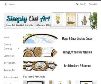 Simplycutart.com(Simply Cut Art) Screenshot