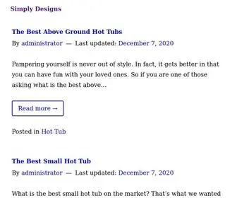 Simplydesigns.org(Simply Designs) Screenshot
