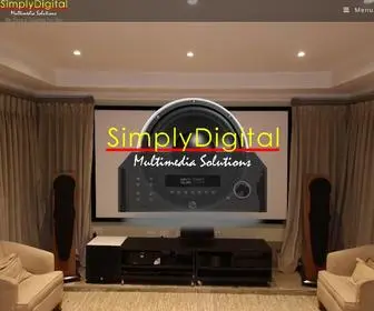 Simplydigital.solutions(Simply Digital is an audio and video specialist company) Screenshot