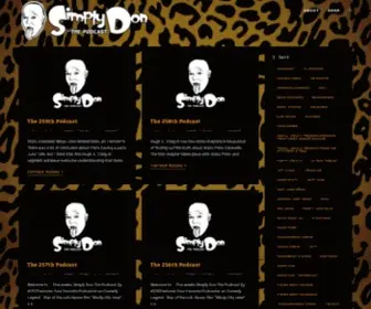 Simplydonthepodcast.com(Simply Don The Podcast) Screenshot