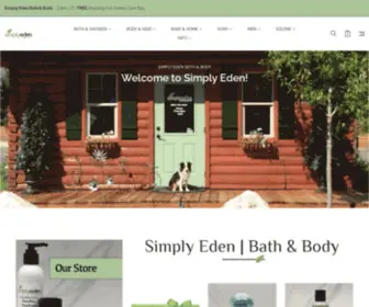 Simplyeden.com(Organic Goat Milk Soap Natural) Screenshot