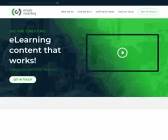Simplyelearning.com.au(ELearning Experts) Screenshot