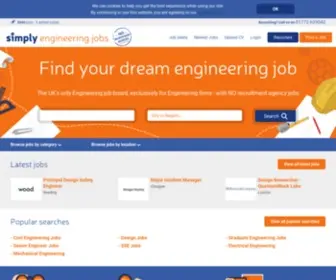 Simplyengineeringjobs.com(Engineering Jobs) Screenshot