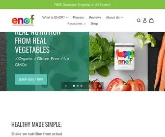 Simplyenof.com(Simply ENOF) Screenshot