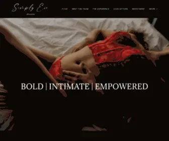 Simplyeveboudoir.com(Simply Eve Boudoir) Screenshot