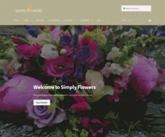 Simplyflowers.co.uk(Brighouse) Screenshot