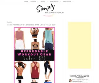 Simplyfoodandfashion.com(Simplyfoodandfashion) Screenshot