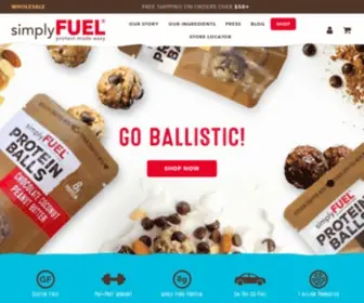 Simplyfuel.com(Buy Best Protein Balls I Peanut Protein Balls Mitzi Dulan Protein Ball) Screenshot