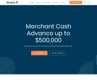 Simplyfunding.com(Simply Funding) Screenshot