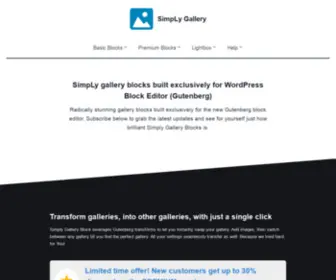 Simplygallery.co(SimpLy Gallery Blocks for WordPress) Screenshot