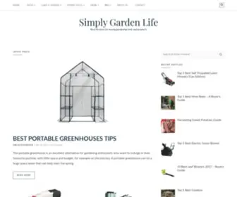 Simplygardenlife.com(Simply Garden Life) Screenshot