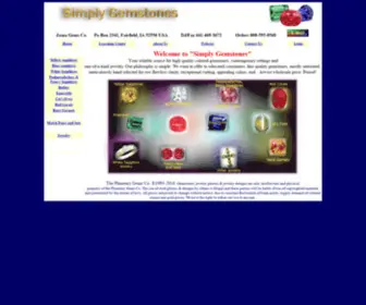 Simplygemstones.com(EMERALDS) Screenshot